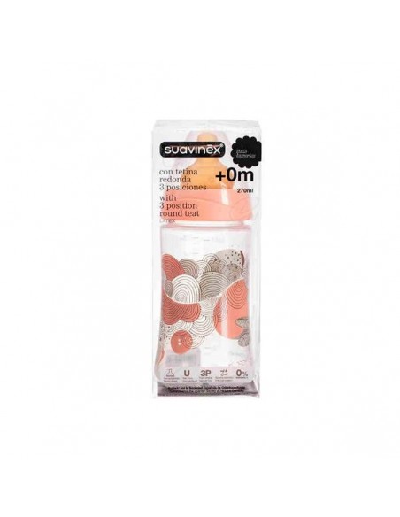 BIBERON PP BOCA ANCHA T LATEX 3 POSICIONES SUAVI 270 CC