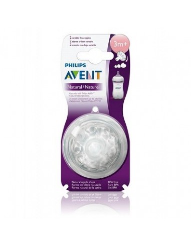 TETINA NATURAL FLUJO VARIABLE PHILIPS AVENT 3 M...
