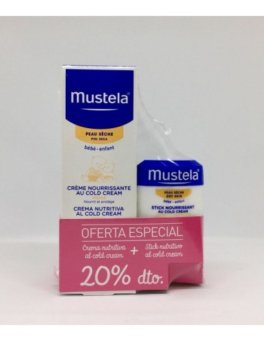MUSTELA CREMA NUTRITIVA AL COLD CREAM 40ML...