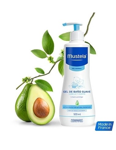 MUSTELA GEL DE BAÑO SUAVE 750 ML