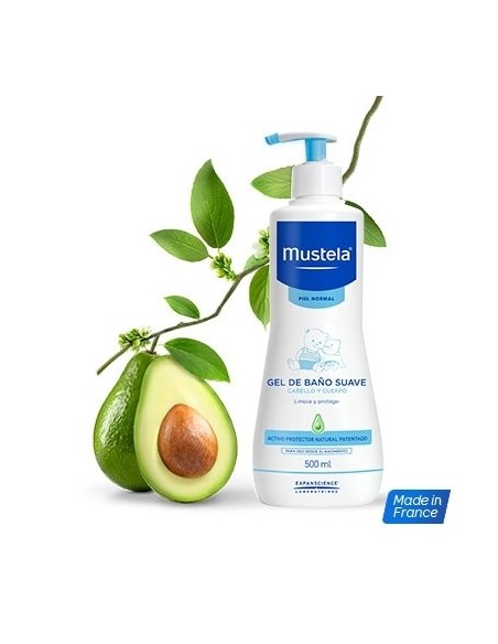 MUSTELA GEL DE BAÑO SUAVE 750 ML