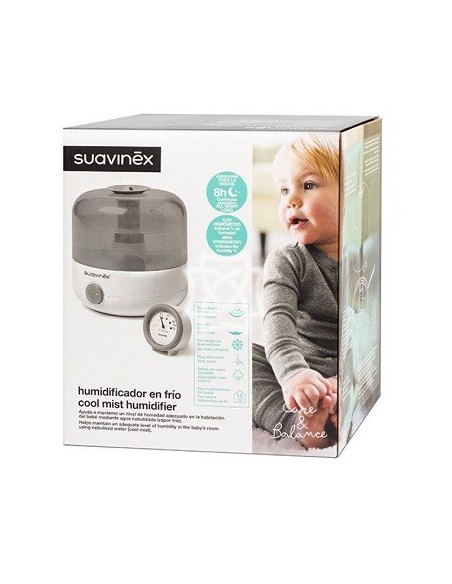 SUAVINEX HUMIDIFICADOR VAPOR FRIO CON HIGROMETRO
