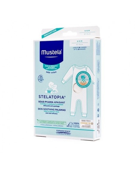 MUSTELA  STELATOPIA PIJAMA DE ALIVIO TALLA 6 12 MESES