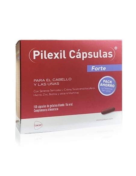 PILEXIL CAPSULAS FORTE CABELLO Y UÑAS 150 CAPSULAS