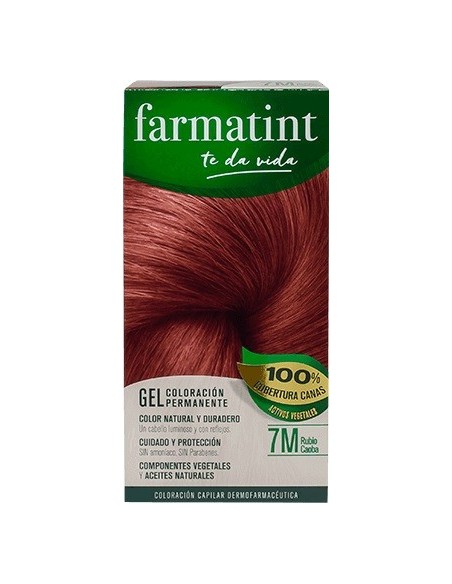 FARMATINT 135 ML RUBIO CAOBA 7M