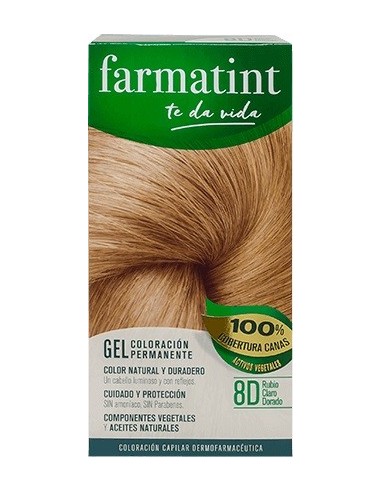 FARMATINT 135 ML RUBIO CLARO DORADO 8D