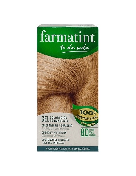 FARMATINT 135 ML RUBIO CLARO DORADO 8D