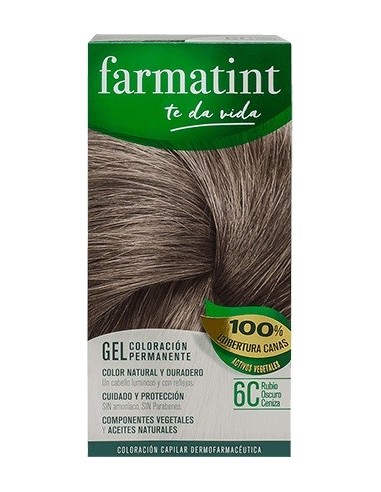 FARMATINT 135 ML RUBIO OSCURO CENIZA 6C