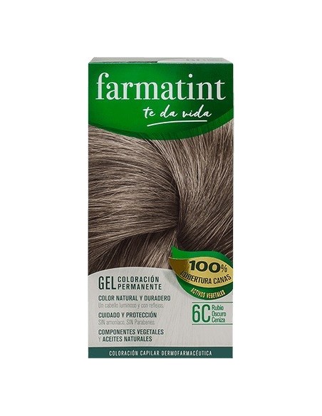 FARMATINT 135 ML RUBIO OSCURO CENIZA 6C