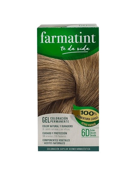 FARMATINT 135 ML RUBIO OSCURO DORADO 6D