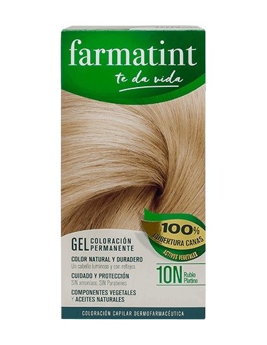 FARMATINT 135 ML RUBIO PLATINO 10N
