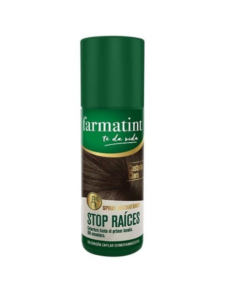 FARMATINT STOP RAICES SPRAY 75 ML CASTAÑO OSCURO