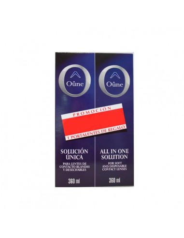 OUNE LENTES DE CONTACTO BLANDAS 360 ML 2 U