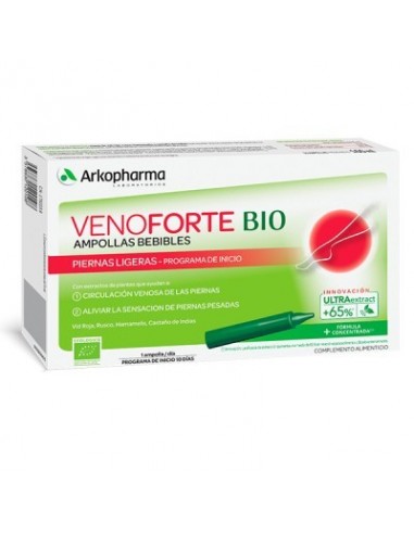 VENOFORTE PIERNAS LIGERAS 10 AMPOLLAS BEBIBLES
