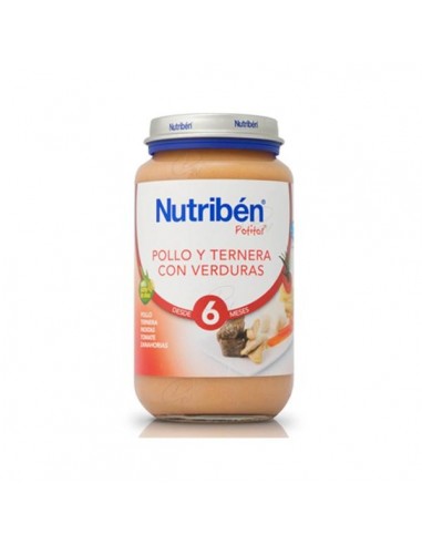 NUTRIBEN POLLO TERNERA VERDURA POTITO GRANDOTE...