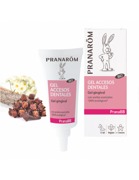 PRANABB GEL ACCESOS DENTALES 15 ML + CEPILLO BUCAL BEBE