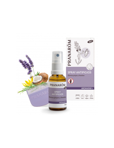 PRANAROM DUO SPRAY ANTIPIOJOS BIO+CHAMPU+LENDRERA