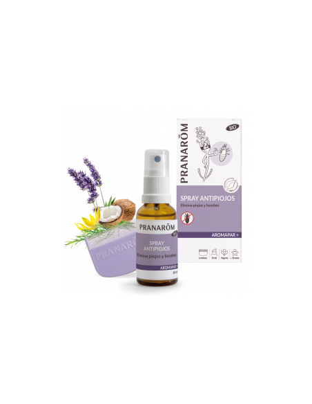 PRANAROM DUO SPRAY ANTIPIOJOS BIO+CHAMPU+LENDRERA