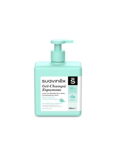SUAVINEX PEDIATRIC GEL CHAMPU ESPUMOSO 400 ML