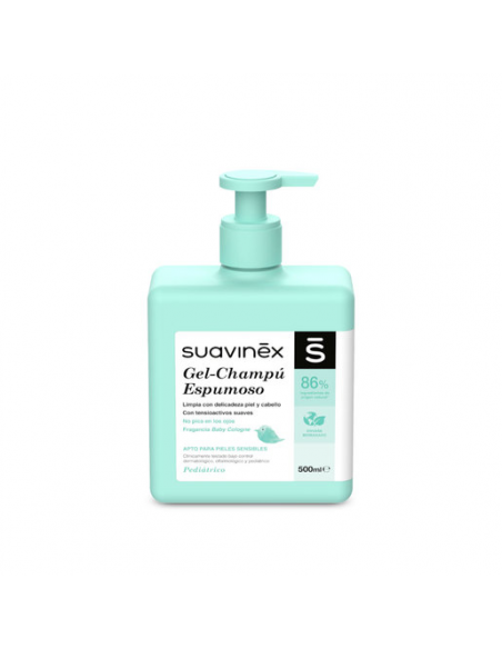 SUAVINEX PEDIATRIC GEL CHAMPU ESPUMOSO 400 ML