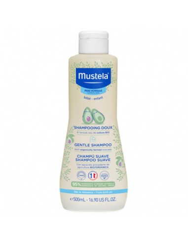 MUSTELA CHAMPÚ SUAVE BEBÉ 500 ML