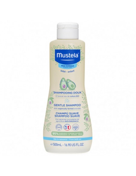MUSTELA CHAMPÚ SUAVE BEBÉ 500 ML