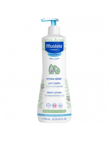 MUSTELA HYDRA BEBE LECHE CORPORAL 750 ML