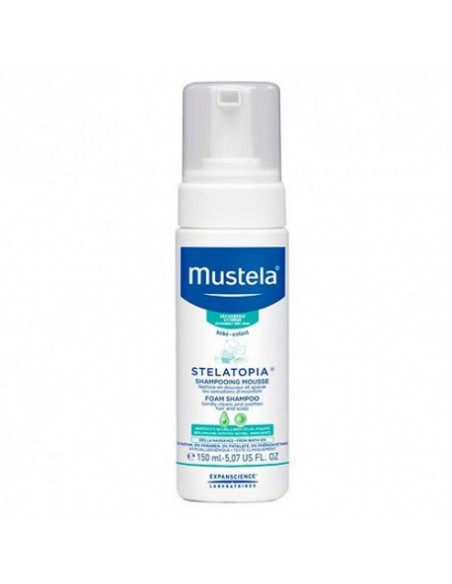 MUSTELA STELATOPIA CHAMPÚ MOUSSE RECIÉN NACIDO 1 ENVASE 150 ML