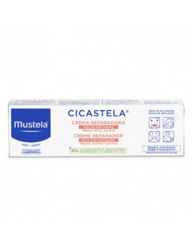 MUSTELA CICASTELA REPARADORA 1 ENVASE 40 ML
