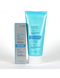 DUCRAY PACK KERACNYL SÉRUM  30 ML+ GEL LIMPIADOR VIAJE...