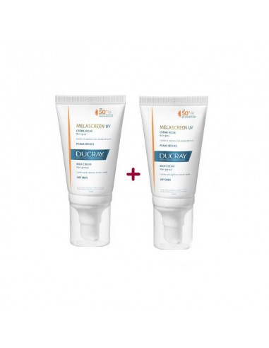 DUCRAY MELASCREEN CREMA LIGERA SPF 50+ DUO 40...