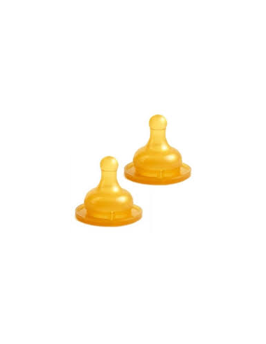 TETINA LATEX BOCA ANCHA SUAVINEX PAPILLA 2 U