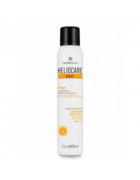 HELIOCARE 360 SPF 50 FLUIDO AIRGEL CORPORAL PROTECTOR SOLAR  SUNSCREEN 200 ML