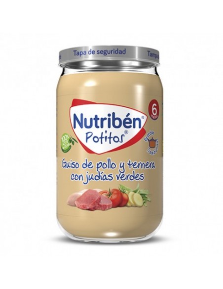 NUTRIBÉN RECETAS TRADICIONALES GUISO DE POLLO Y POTITO 235 G