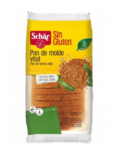 PAN  DE MOLDE VITAL SCHAR SIN GLUTEN