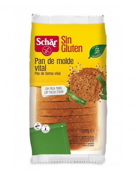 PAN  DE MOLDE VITAL SCHAR SIN GLUTEN