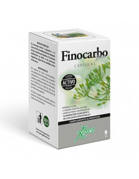 FINOCARBO PLUS ABOCA 500 MG 50 CAPS