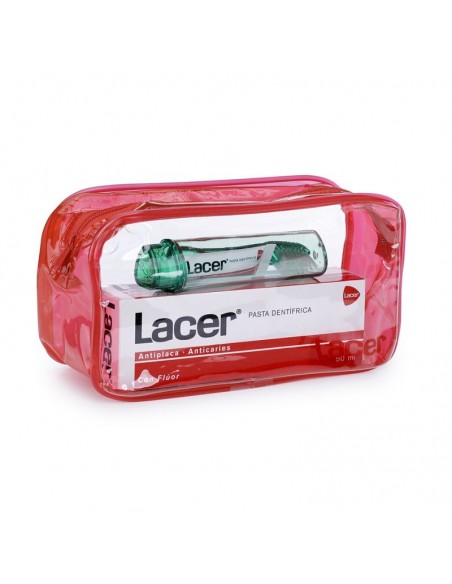LACER NECESER VIAJE HIGIENE BUCAL DENTIFRICO + CEPILLO