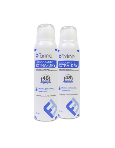 FARLINE DUPLO SPRAY DESODORANTE  EXTRADRY...