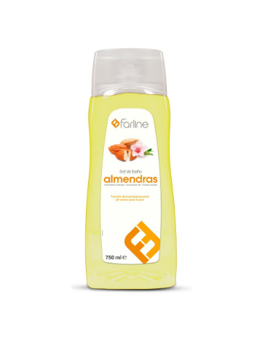 FARLINE GEL DE BAÑO ALMENDRAS 750 ML