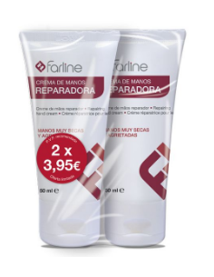 DUPLO FARLINE CREMA MANOS REPARADORA 2X 50ML