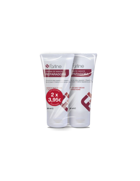 DUPLO FARLINE CREMA MANOS REPARADORA 2X 50ML