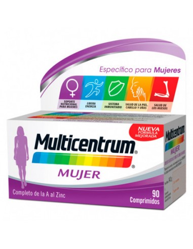 MULTICENTRUM MUJER 90 COMPRIMIDOS