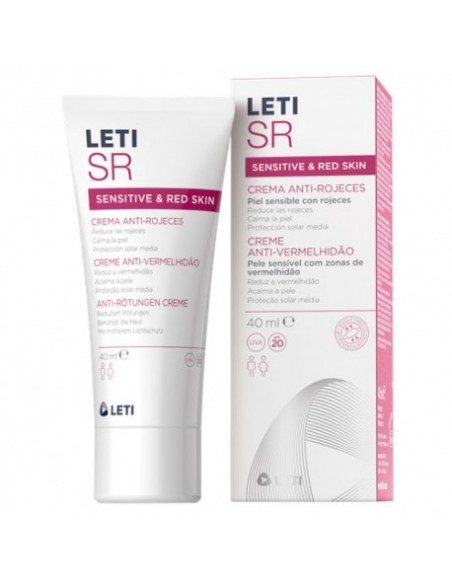 LETISR CREMA TRATANTE DE ROJECES SPF 20 40 ML