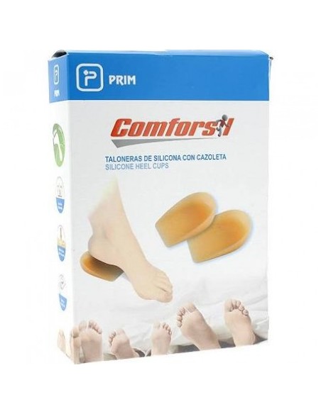TALONERA CON CAZOLETA  ZONA ANTIDESLIZANTE COMFORSIL T- PEQ 2 U