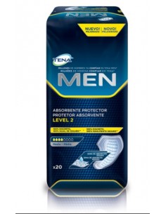 ABSORBENTE INCONTINENCIA ORINA LIGERA TENA MEN LEVEL 2 20 U