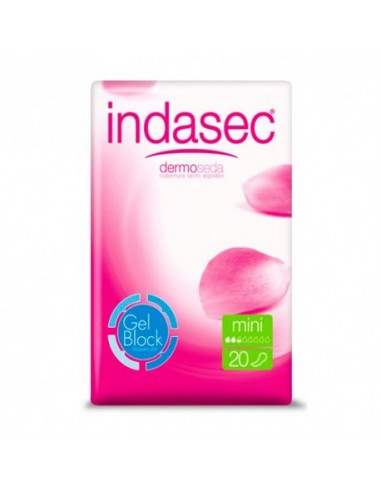 INDASEC MINI COMPRESA PERDIDAS LEVES 22 ABSORB