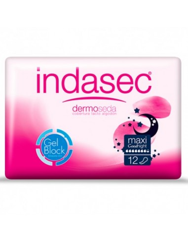 INDASEC MAXI COMPRESA ABSORBENTE PÉRDIDAS LEVES...