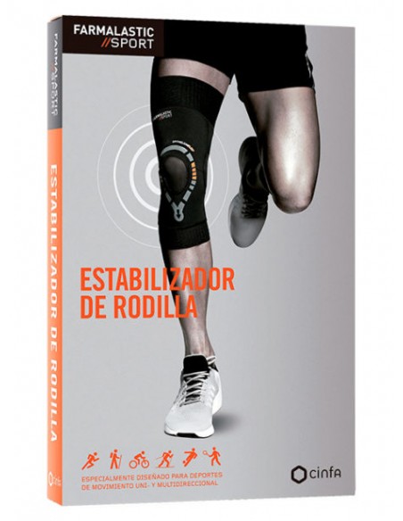 ESTABILIZADOR DE RODILLA FARMALASTIC SPORT T S