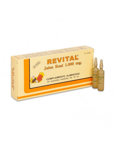 REVITAL JALEA REAL AMP BEBIBLES 20 AMPOLLAS